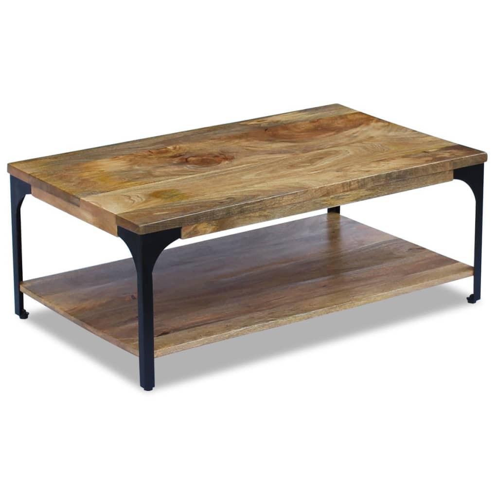 VidaXL Table basse bois  