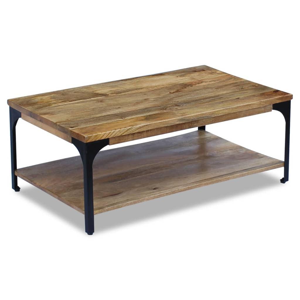 VidaXL Table basse bois  