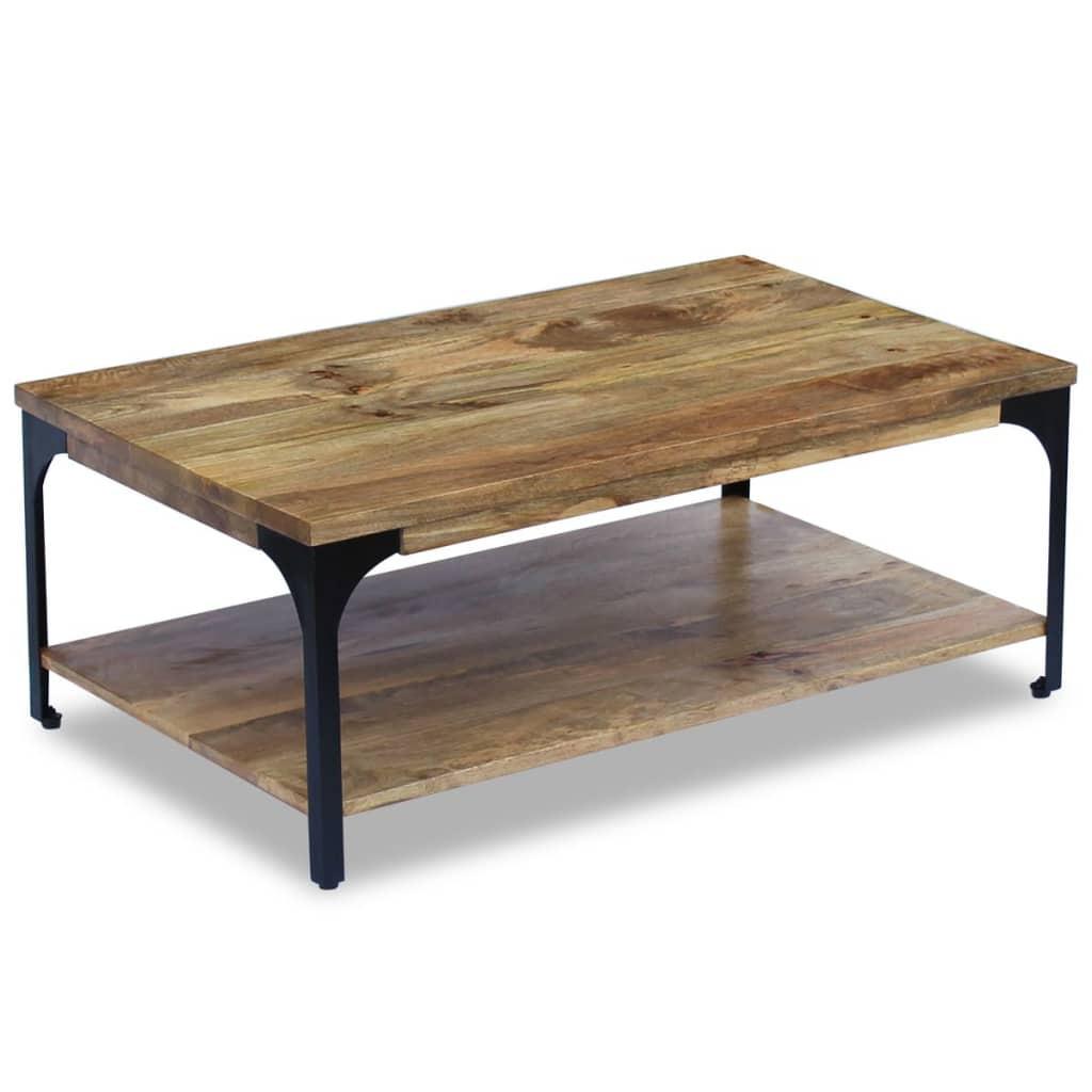 VidaXL Table basse bois  