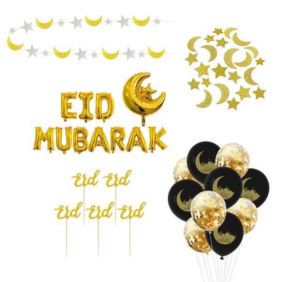 eStore  Ensemble de décorations - Eid Mubarak 