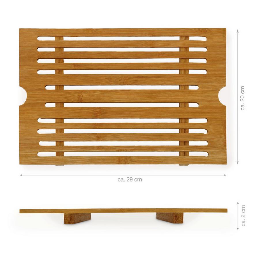 B2X Brotschneidebrett mit Auffangbehälter  