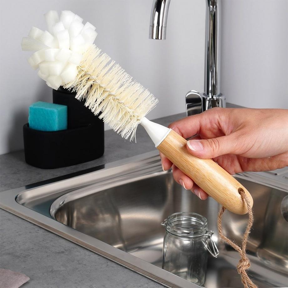 ALPINA  Flexible Reinigungsbürste für Flaschenhälse und Babyflaschen 