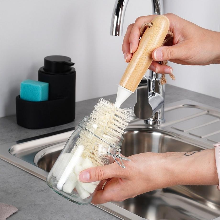 ALPINA  Flexible Reinigungsbürste für Flaschenhälse und Babyflaschen 