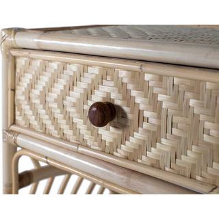 mutoni Table de nuit Sita Naturrattan 50x60  