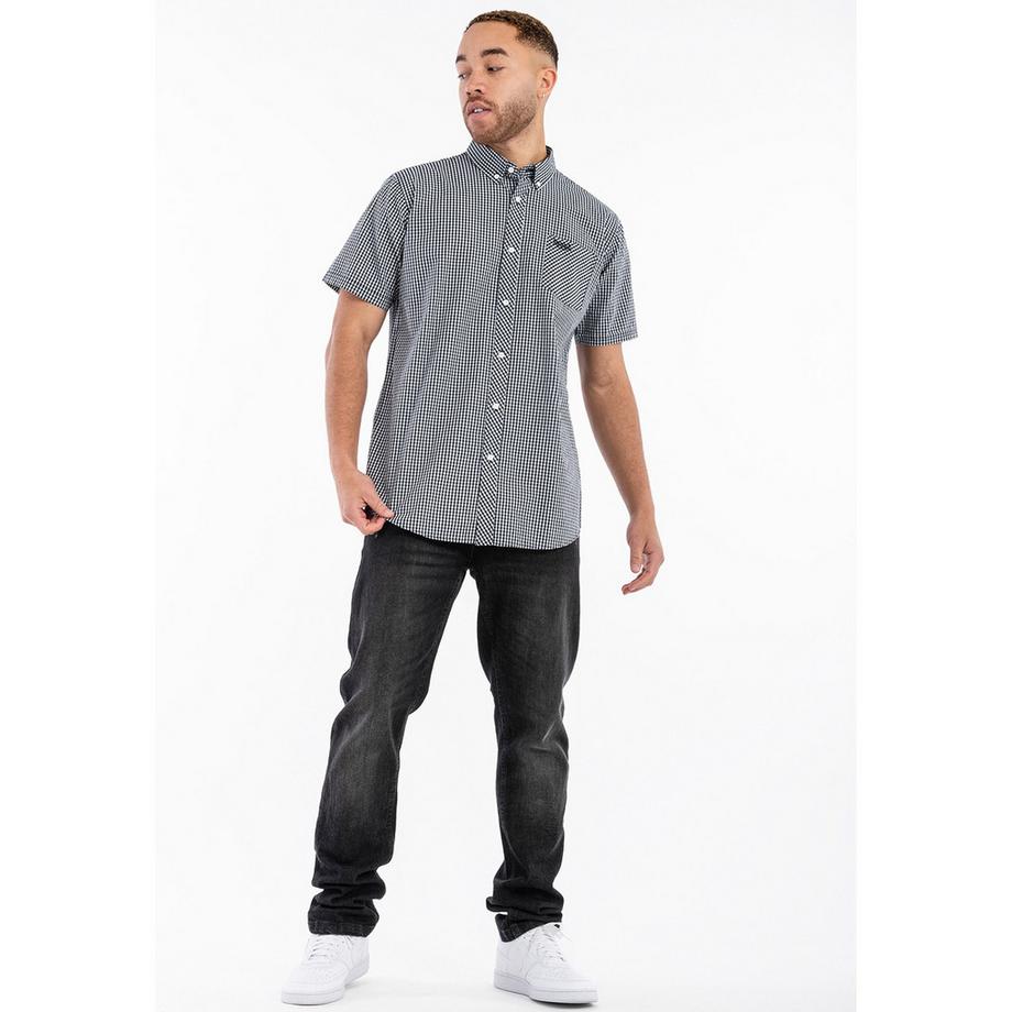 LONSDALE Brixworth Camicia Maniche Corte Quadri  