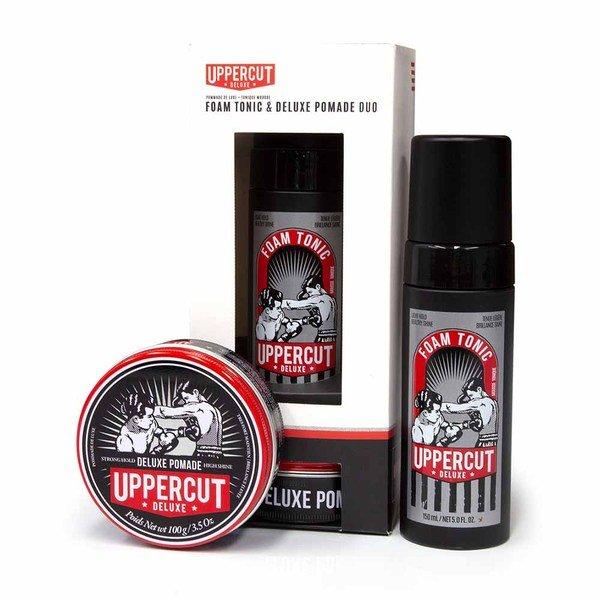 Image of Uppercut Deluxe Foam Tonic & Deluxe Pomade Duo - ONE SIZE