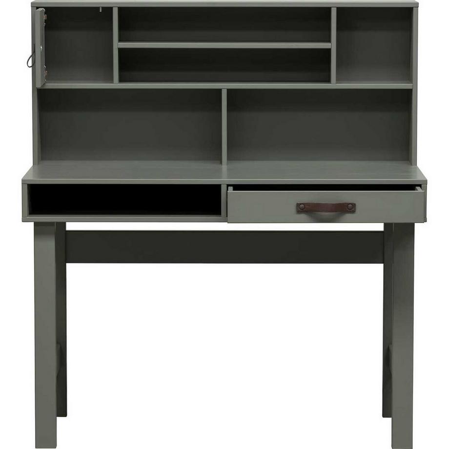 mutoni Schreibtisch Stage Kiefer massiv FSC seifengrün  