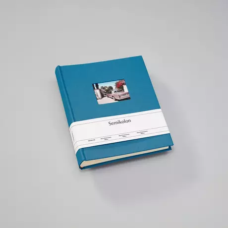 Semikolon  Semikolon Finestra Medium album photo et protège-page Bleu 80 feuilles Reliure à l'anglaise 