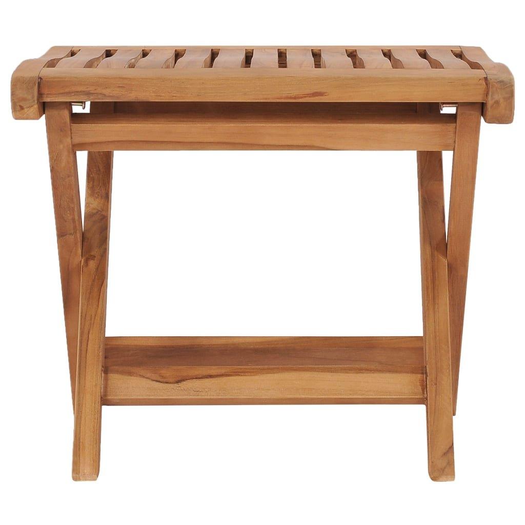 VidaXL  Hocker teak 