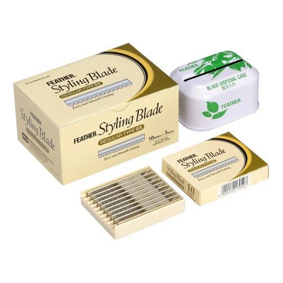 Feather  Klingen 50 Stk 