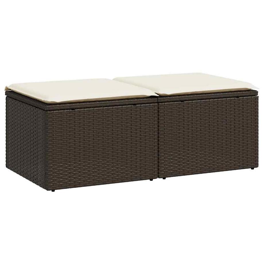 set divano da giardino Polirattan