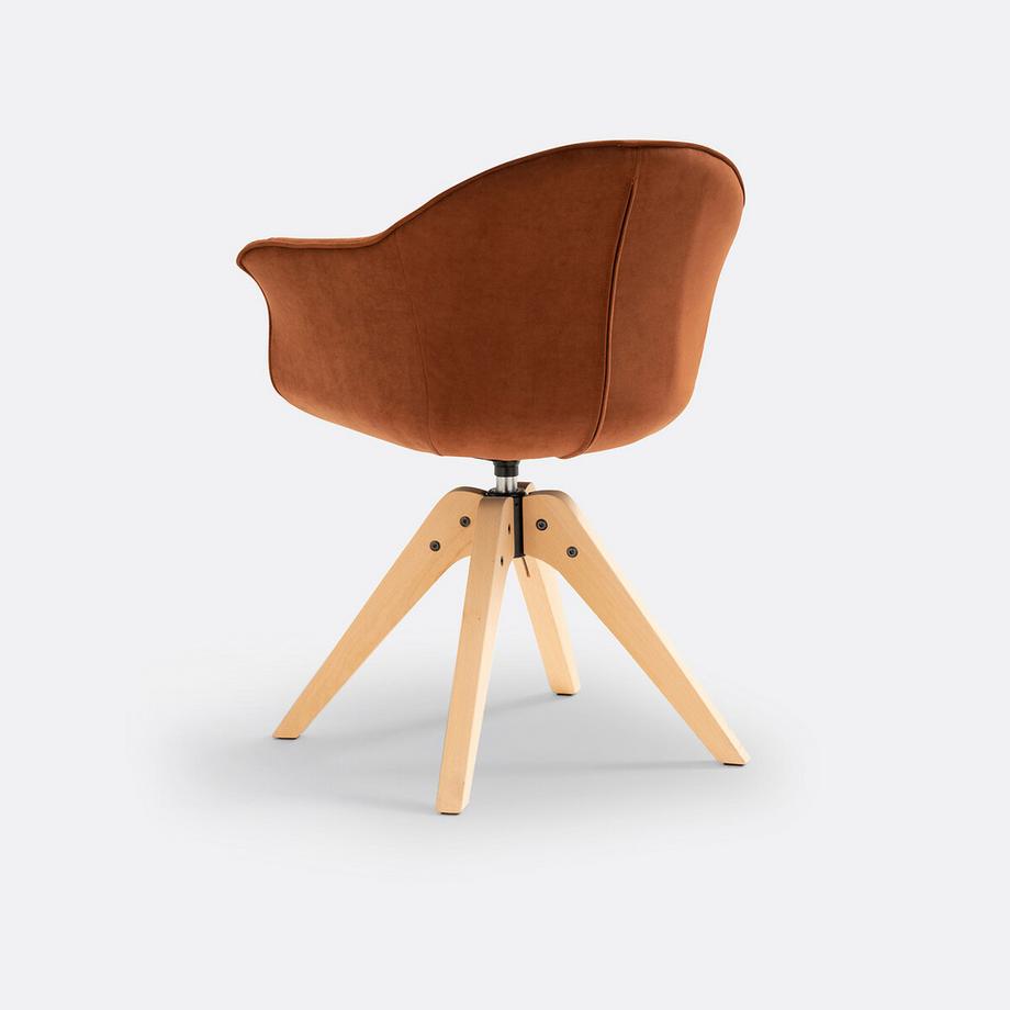 La Redoute Intérieurs Fauteuil de bureau rotatif  