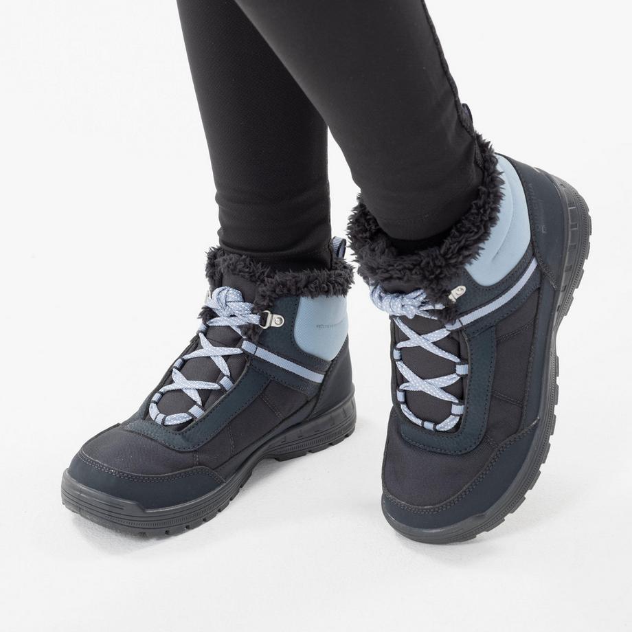 QUECHUA SH100 Bambini Scarpe Invernali Calde Impermeabili  