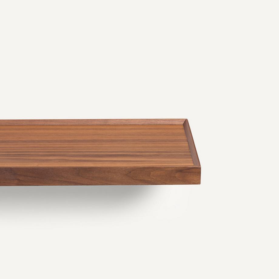 AM.PM Wandregal aus Walnussholz und Furnier B60 cm  