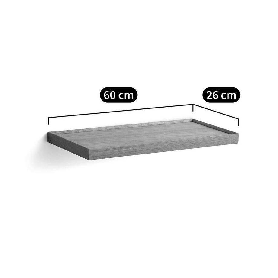 AM.PM Wandregal aus Walnussholz und Furnier B60 cm  