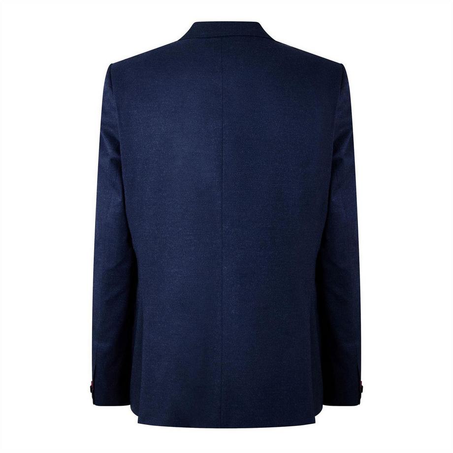 HUGO Blazer à revers crantés et fermeture à deux boutons  