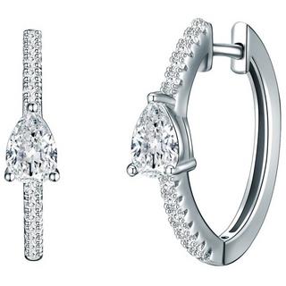 Trilani  Femme Créoles en argent 