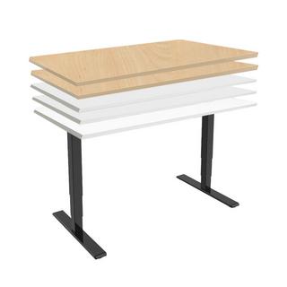 Contini Châssis de table élévatrice ET225E noir RAL 9005  