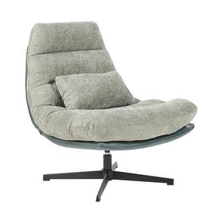 Beliani Fauteuil en Tissu chenille Glamour TOVIK  