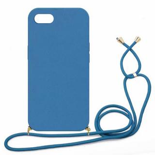 mobileup  Eco Case mit Kordel iPhone 7 Plus  8 Plus - Navy 