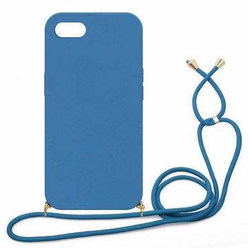 Eco Case mit Kordel iPhone 7 Plus / 8 Plus - Navy