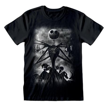 Nightmare Before Christmas Jack Skellington Bedrucktes T-Shirt  