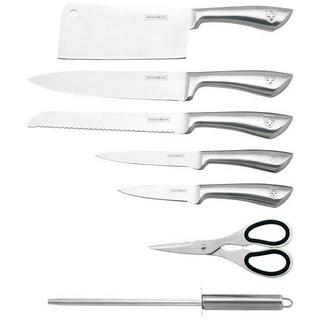 Royalty Line Ensemble de couteaux avec support rotatif - 7 pièces  