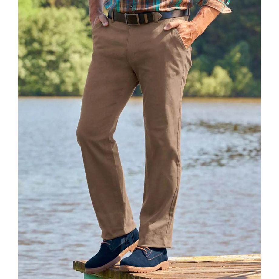 Atlas For Men Chino Été Coupe Droite  