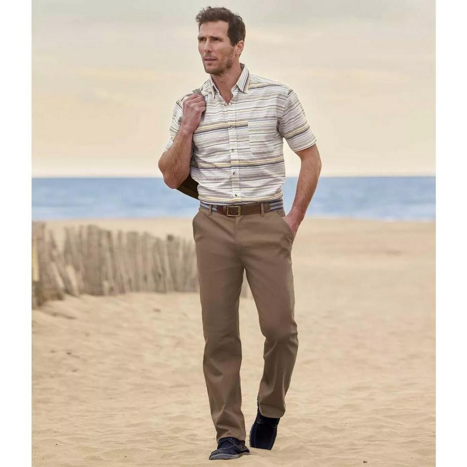 Atlas For Men Chino Été Coupe Droite  