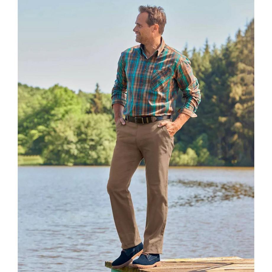 Atlas For Men Chino Été Coupe Droite  