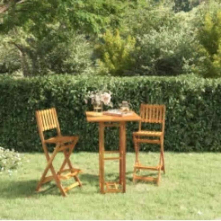 VidaXL Bistrotisch akazienholz  