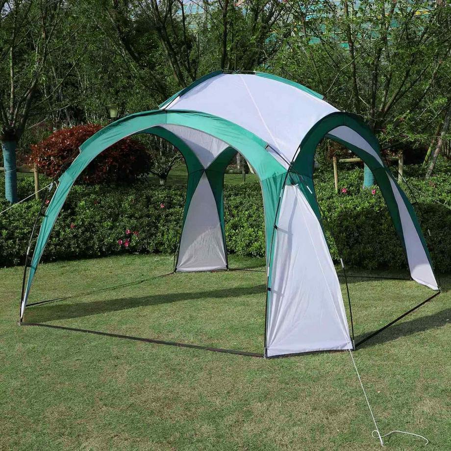 Northix Tente pavillon événementiel de jardin pour pique-nique + sac ModernHome - vert  