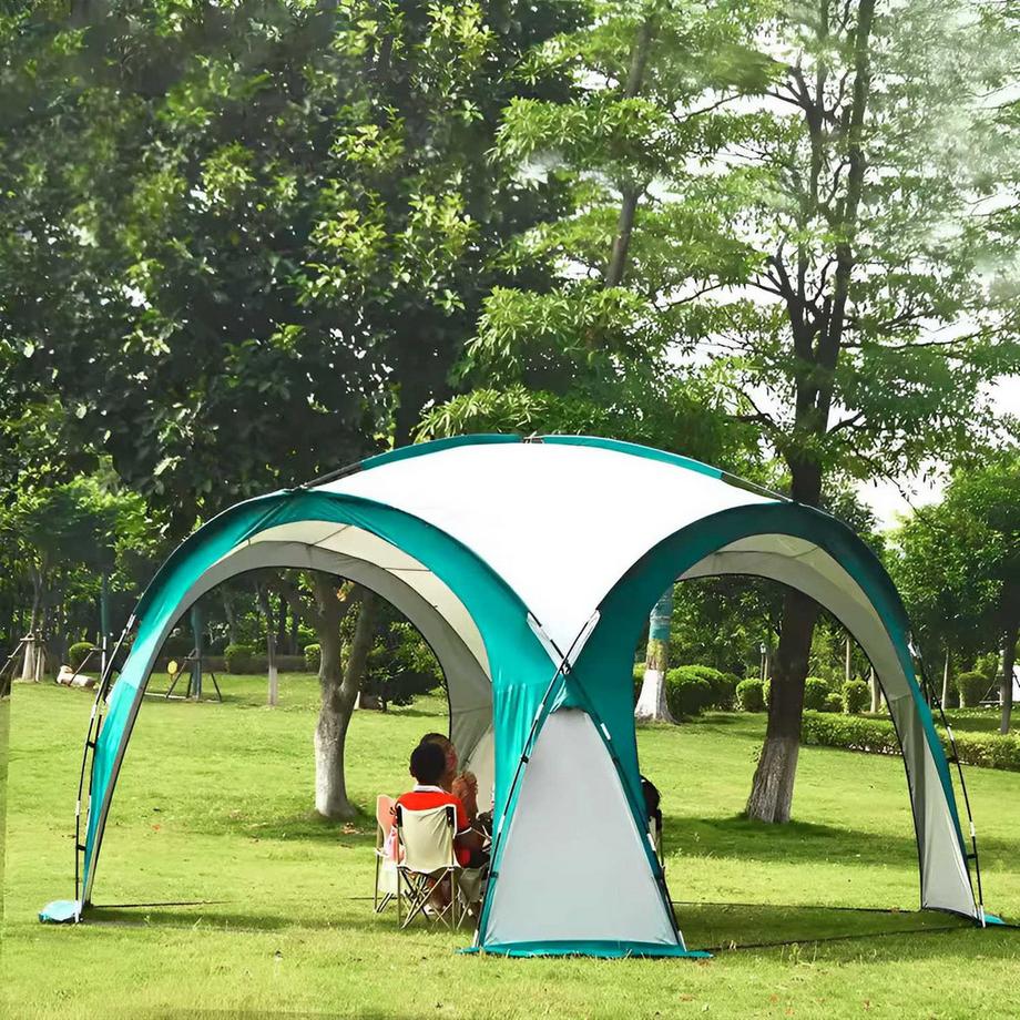 Northix Tente pavillon événementiel de jardin pour pique-nique + sac ModernHome - vert  