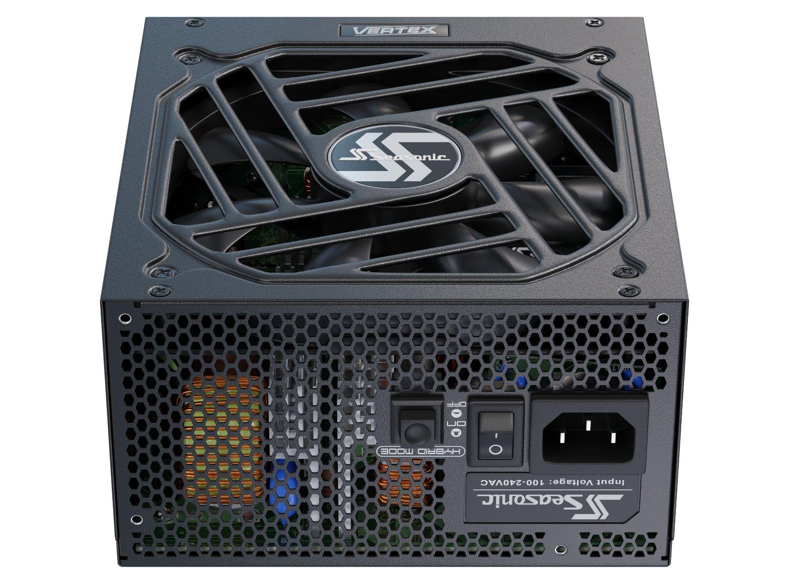 Seasonic  VERTEX GX-750 unité d'alimentation d'énergie 750 W 20+4 pin ATX ATX Noir 