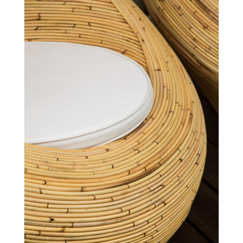 Beliani  Fauteuil de jardin en Rotin Boho MAIORI 