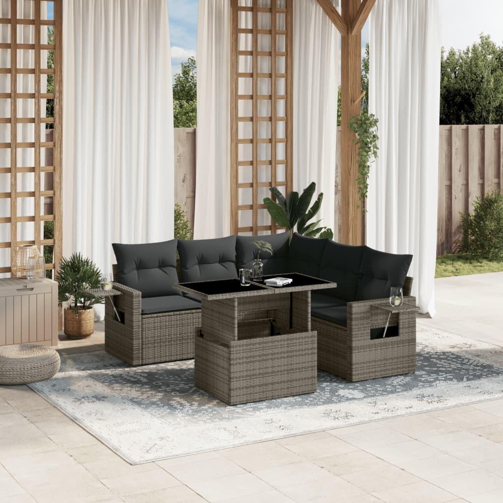 VidaXL Garten sofagarnitur poly-rattan  