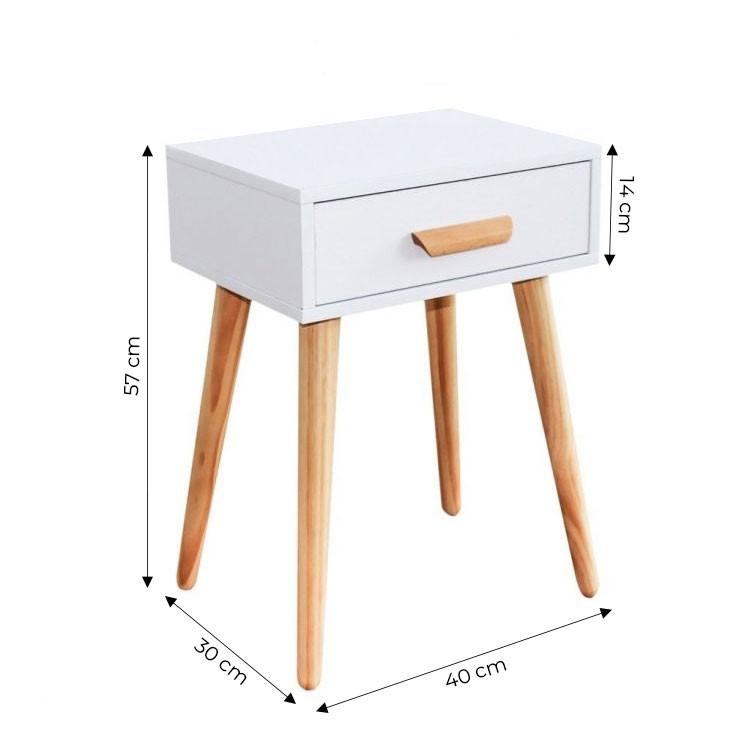 Northix Comodino moderno, tavolino  