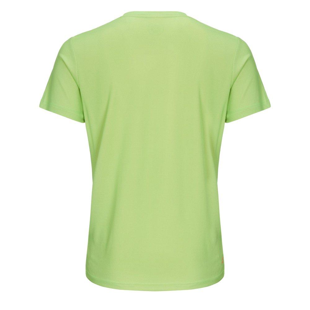 Bidi Badu  T-shirt col rond Evin Tech - vert fluo / orange fluo 