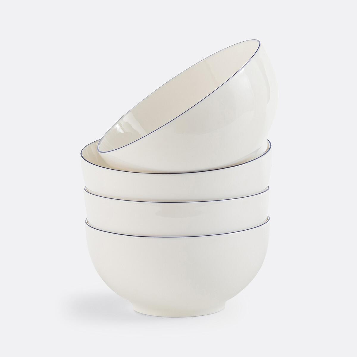 La Redoute Intérieurs Lot de 4 bols porcelaine  