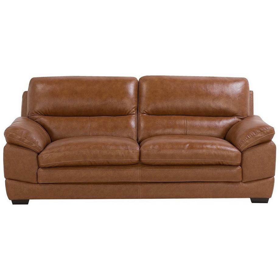 3 Sitzer Sofa aus Echtleder Retro HORTEN