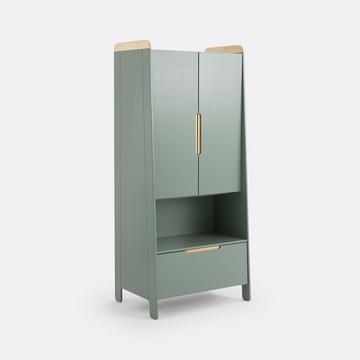 Kinderkleiderschrank Arturo aus Kiefer und MDF