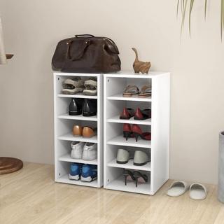 VidaXL Armoire à chaussures bois d'ingénierie  