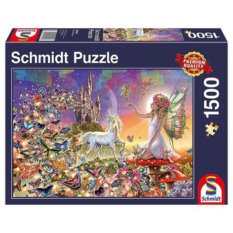 Schmidt  Puzzle Märchenhaftes Zauberland (1500Teile) 