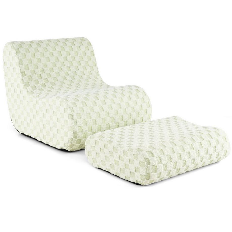 Pouf avec ottomane