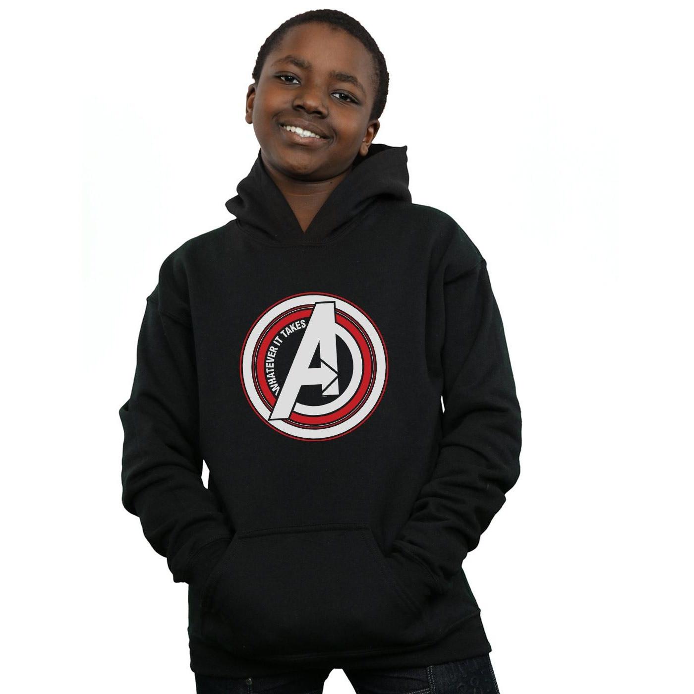 MARVEL  Sweat à capuche AVENGERS ENDGAME WHATEVER IT TAKES SYMBOL 