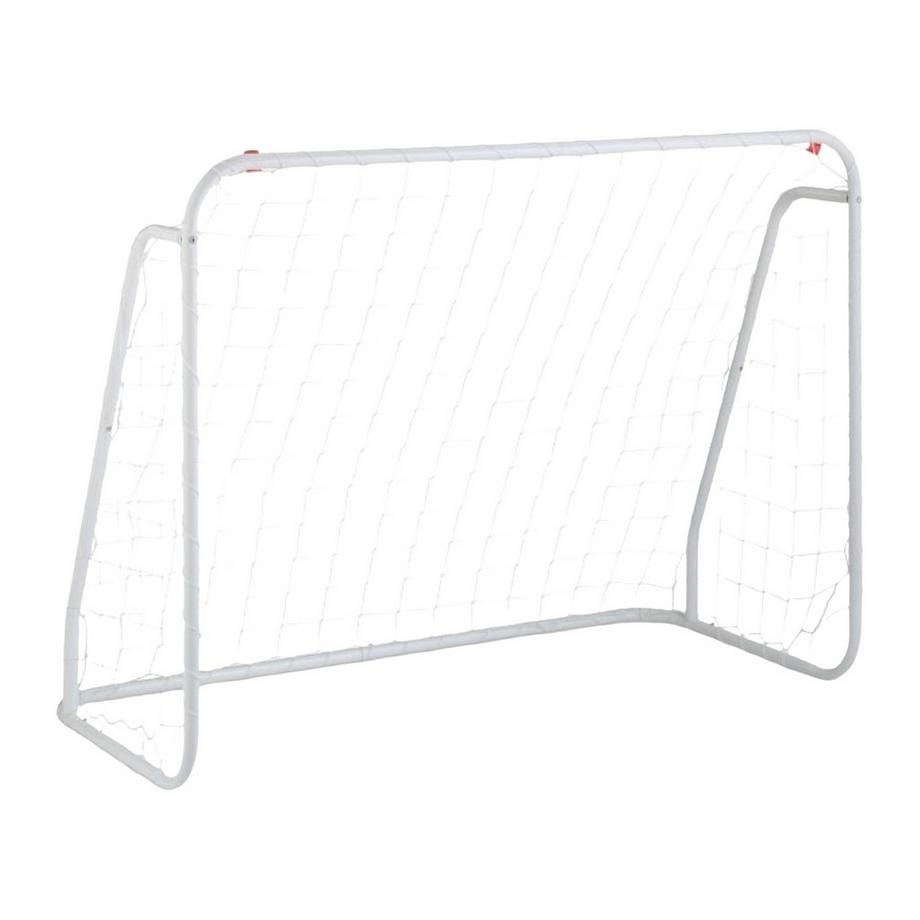 B2X  Porta da calcio bianca con struttura in acciaio 