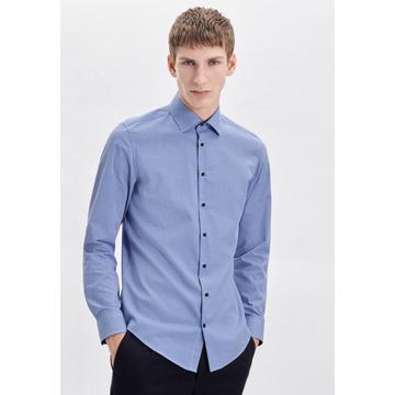 Chemise Business Slim Fit Manche longue Carreaux