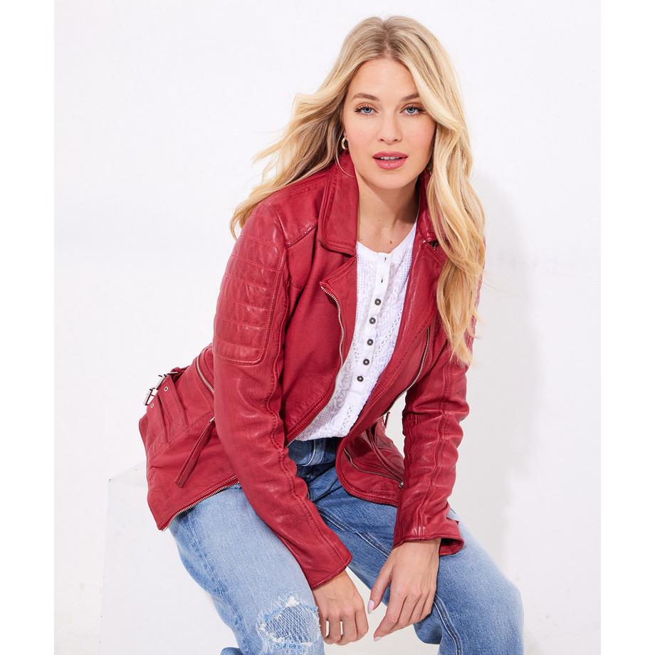 Gesteppte Biker-Jacke