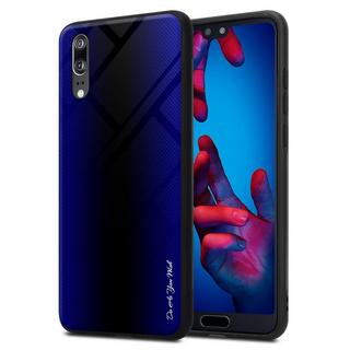 Cadorabo  Hülle für Huawei P20 Streifen Optik 