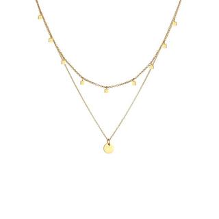 Elli  Collier Choker Plaquettes Couche 